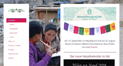 Desktop Screenshot of nepal-schulprojekt.info